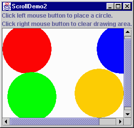 snapshot of ScrollDemo2