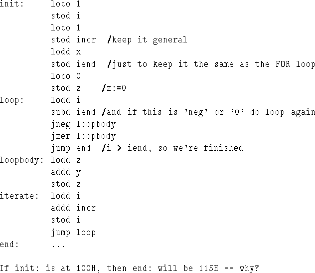 Further Assembly Programming